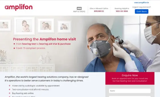 Digital marketing case study for hearing care company Amplifon by a digital Agency 